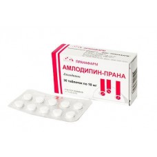 Амлодипин-прана 0,01 n30 табл**
